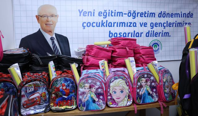 Okul çantaları Halk Market’te dayanışmayla doluyor