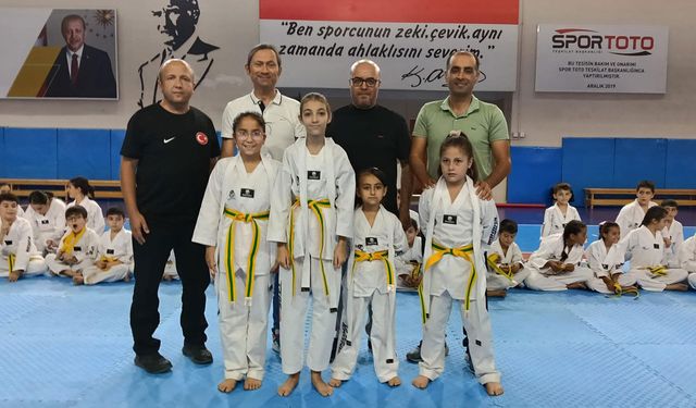 Eskişehir’de Taekwondo Kuşak Terfi Heyecanı