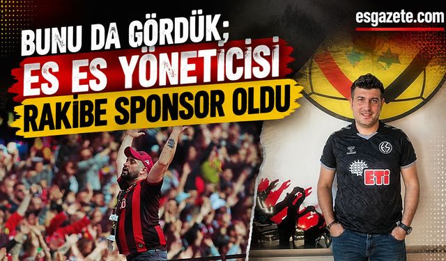 Eskişehirspor'da tepki çeken sponsorluk