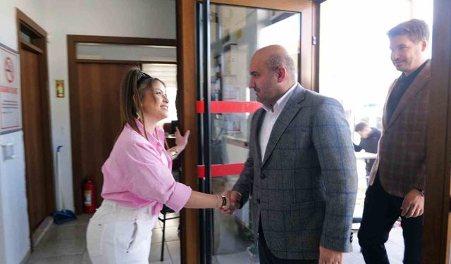 Başkan Albayrak'tan mahalle muhtarlarına ziyaret
