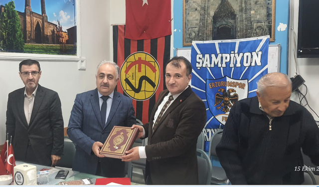 Odunpazarı Müftüsü Gözcü'den ESKERDER'e anlamlı ziyaret