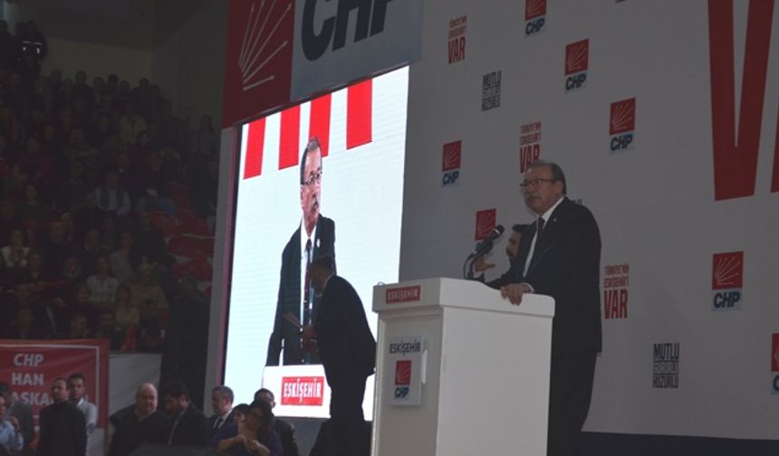 CHP'den aday tanıtım gövde gösterisi