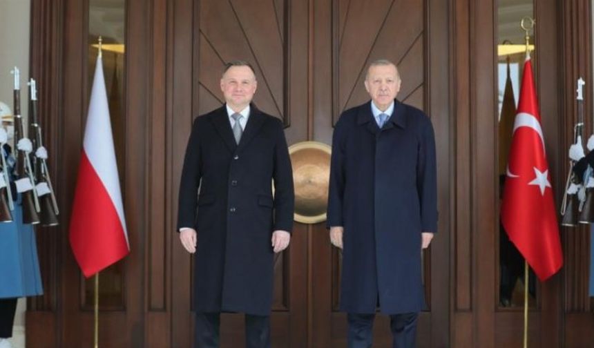 Cumhurbaşkanı Erdoğan Duda ile görüştü