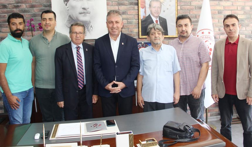 TSYD Eskişehir'den yeni müdüre ziyaret