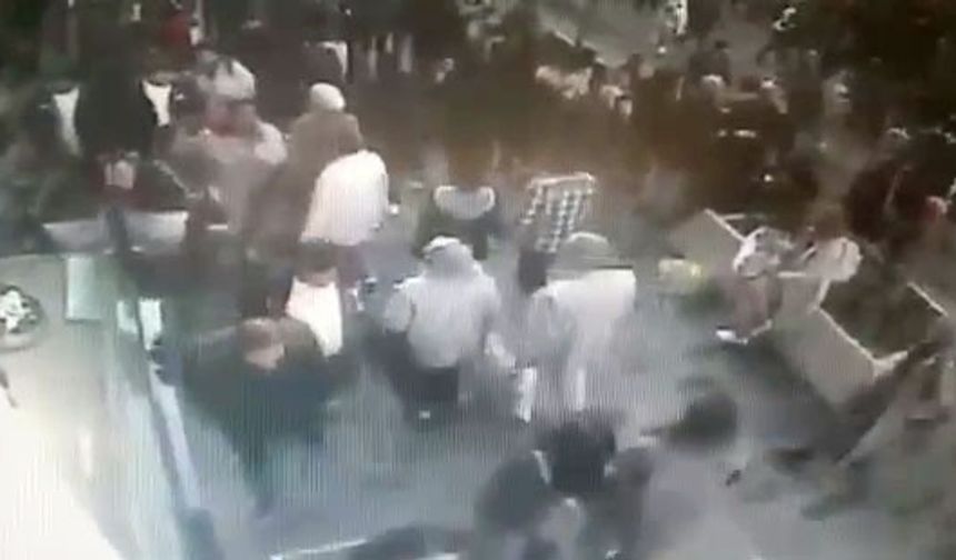 Taksim’deki patlama anı güvenlik kamerasına yansıdı