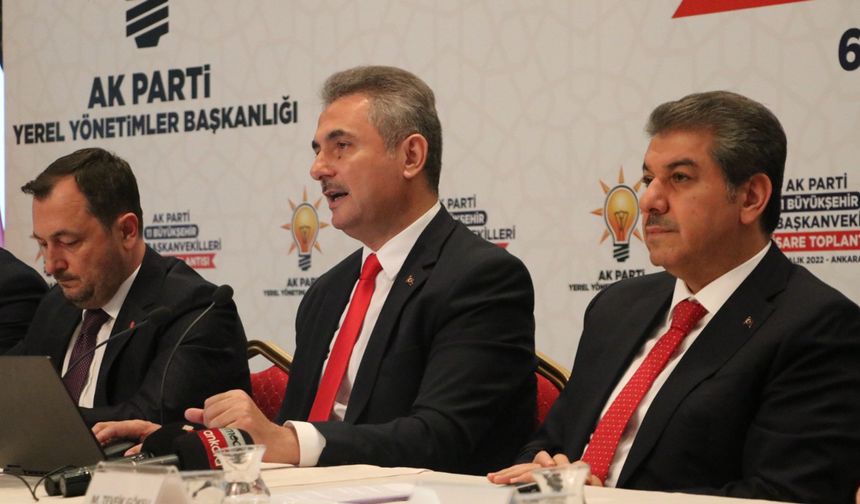AK Parti grup başkanvekilleri Ankara’da bir araya geldi