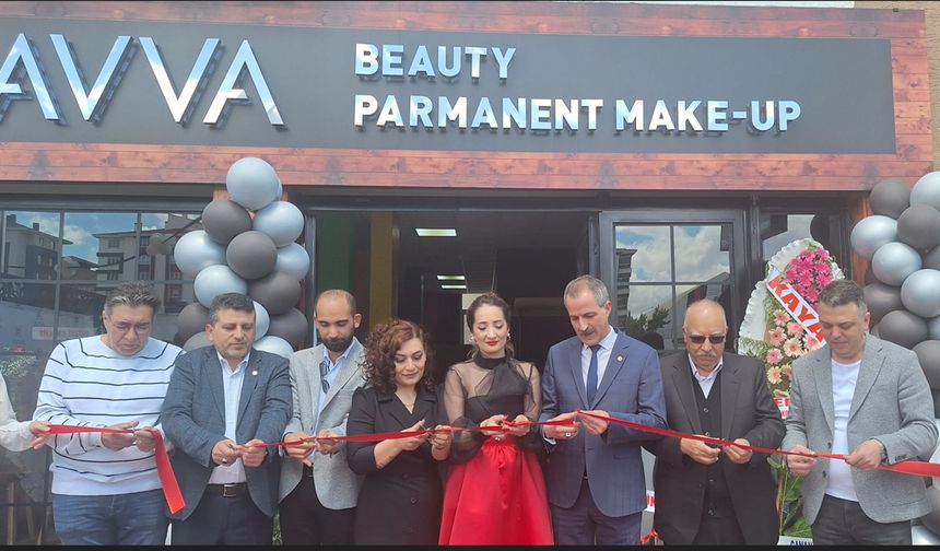 Avva Beauty&Permanent Make-Up güzellik salonu hizmete açıldı