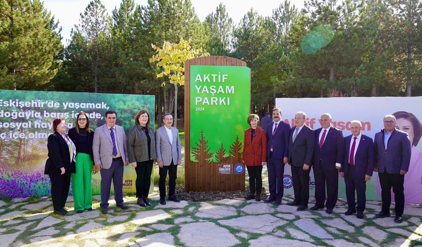 Eskişehir’de Aktif Yaşam Parkı Açıldı