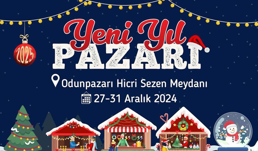 Odunpazarı'nda Yeni Yıl Coşkusu