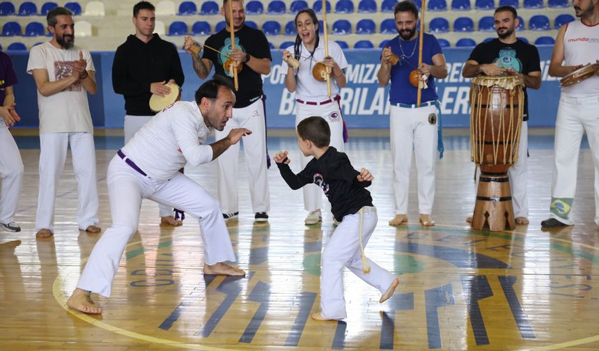 Odunpazarı’ndan Eskişehir’de ilk Capoeira Workshop