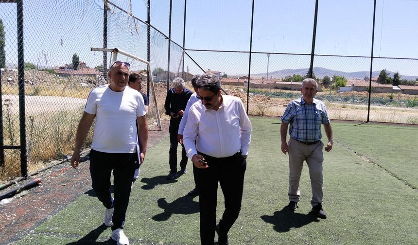 Hasan Kalın Alpu’da incelemelerde bulundu
