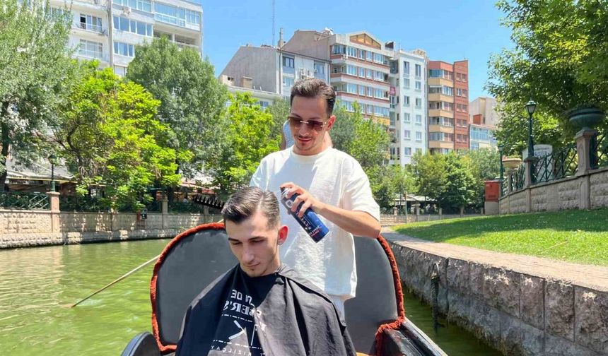 Eskişehir'de bu görüntüyü görenler şaşırdı