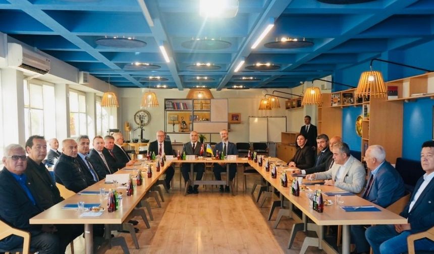 Ukrayna Büyükelçisi’nden ESO’ya iş birliği ziyareti