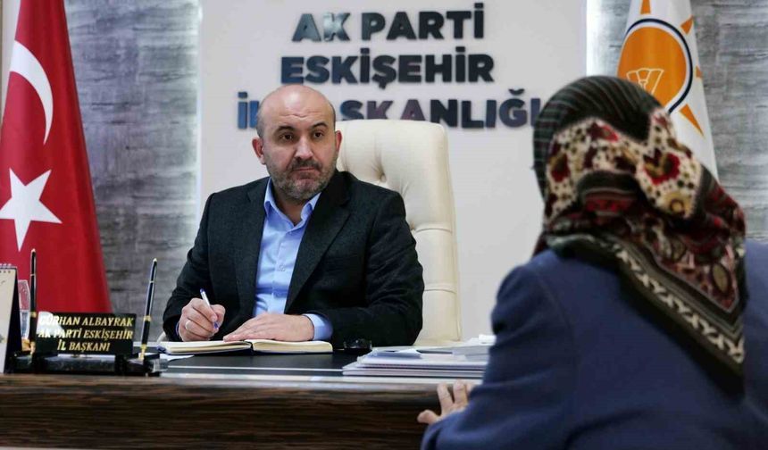 Başkan Albayrak, vatandaşların taleplerini dinledi