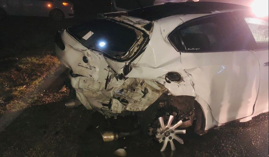 Bilecik'te yağış kazayı beraberinde getirdi