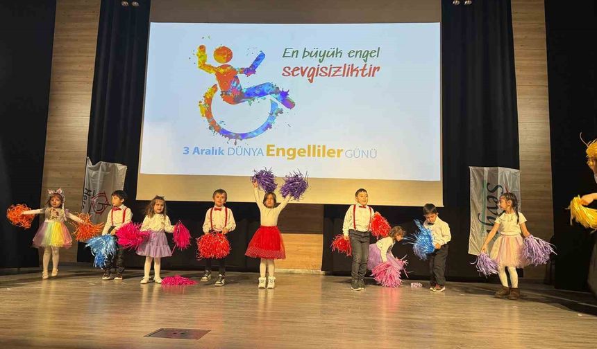 Özel öğrenciler gönüllerince eğlendi