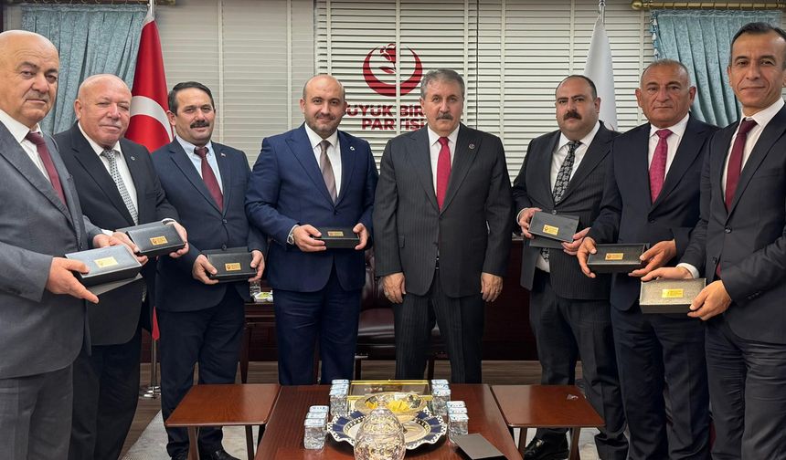 AK Parti İl Başkanı Albayrak, Destici'yle buluştu