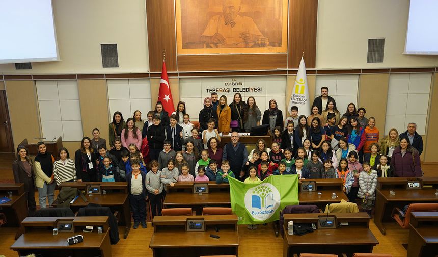 Çevre çocuk meclisi yeni başkanını seçti