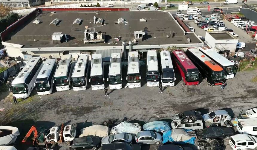'Change otobüs' operasyonunda 27 kişi yakalandı