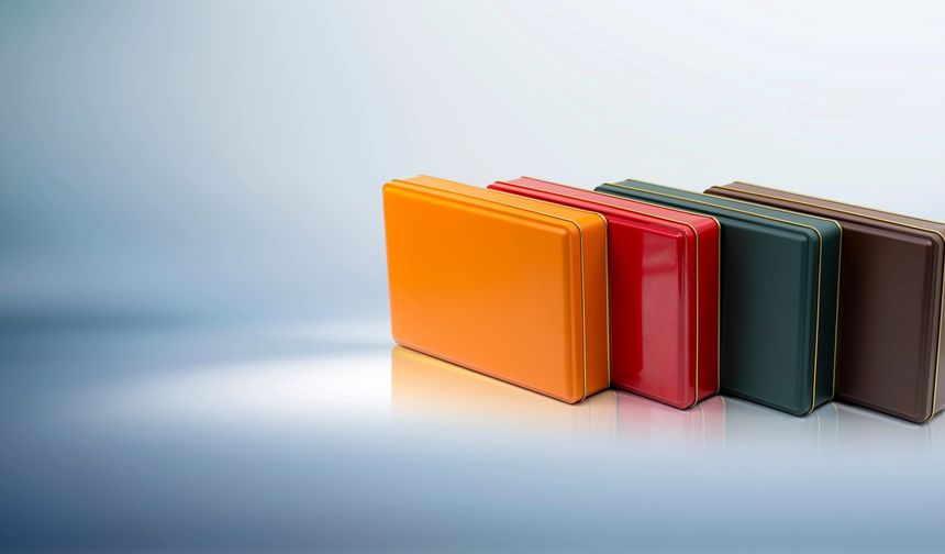 Dekoratif Metal Kutu