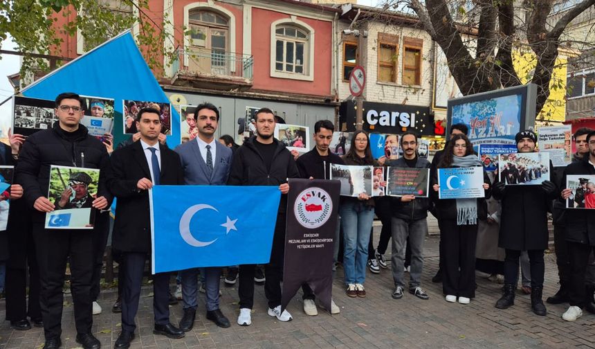 Doğu Türkistan için susmayacağız