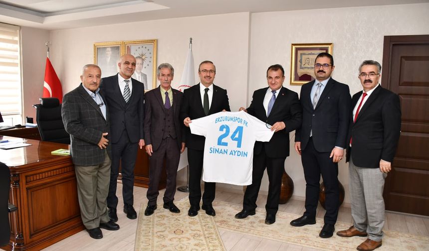 Eskerder’den milli eğitim müdürü Sinan Aydın’a ziyaret