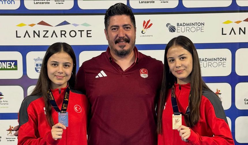 Eskişehirli milli sporcu ikizlerden Avrupa'da önemli başarı