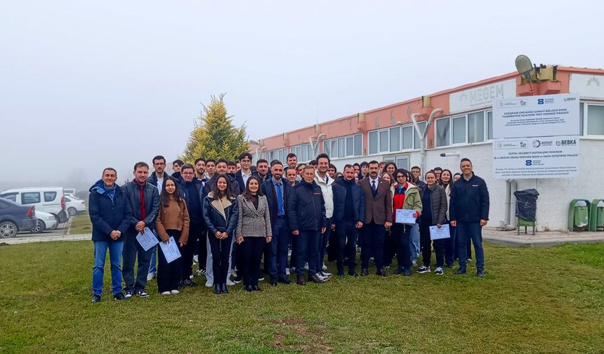 MEGEM 66 kişiyi daha sanayiye kazandırdı