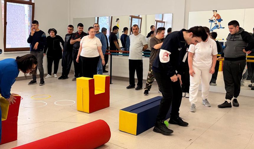 Odunpazarı'ndan özel gereksinimli bireyler için spor