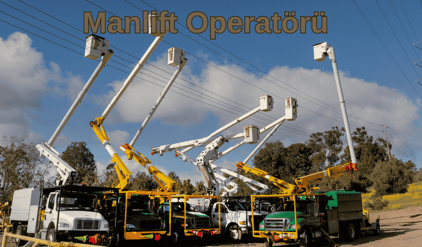 Sepetli vinç manlift operatör belgesi