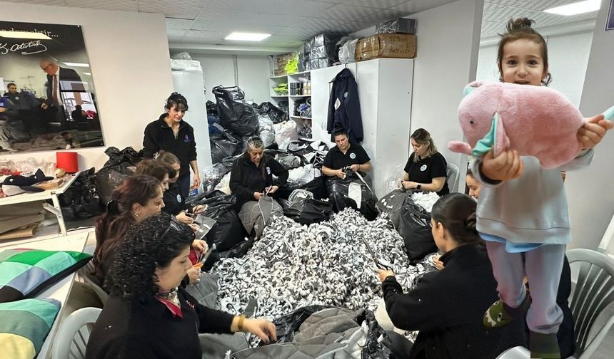 Atık kumaşlar Odunpazarı’nda yeniden hayat buluyor