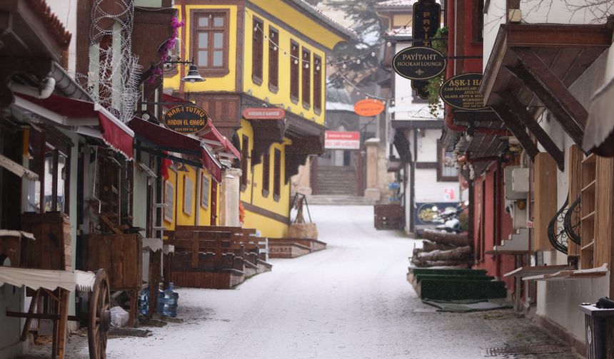 Eskişehir Odunpazarı'nda kartpostallık manzara
