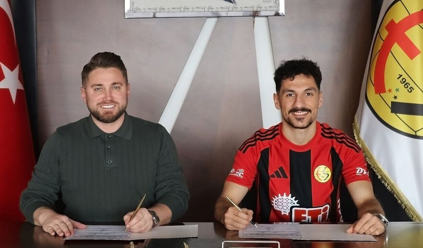 Eskişehirspor sol bekine kavuştu: Recep Pekgöz imzayı attı