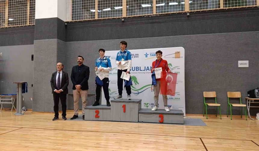 Eskişehirli sporcu, uluslararası şampiyonada 3'üncü oldu