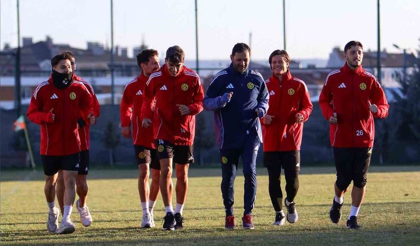 Eskişehirspor, Afyonspor maçı için hazırlanıyor