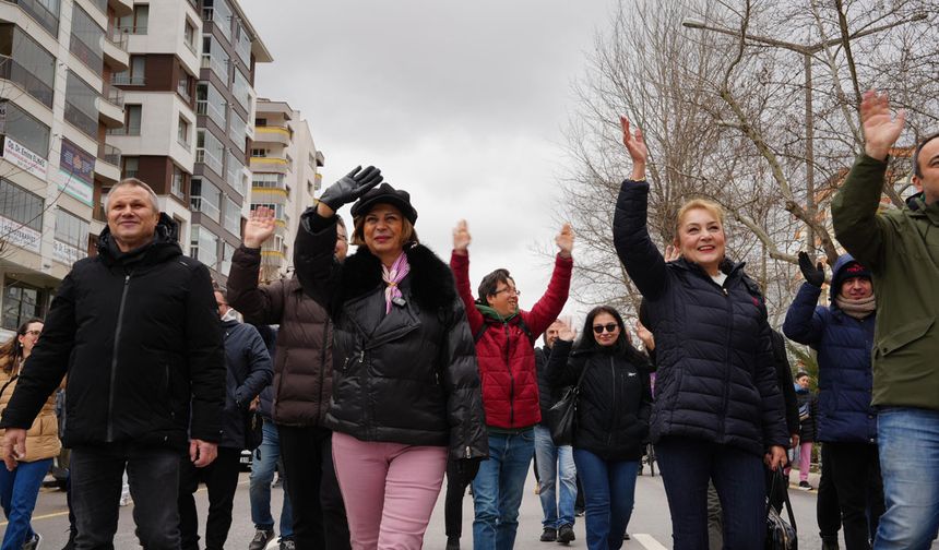 Arabasız Pazar’da Eskişehir sokakları yeniden nefes aldı