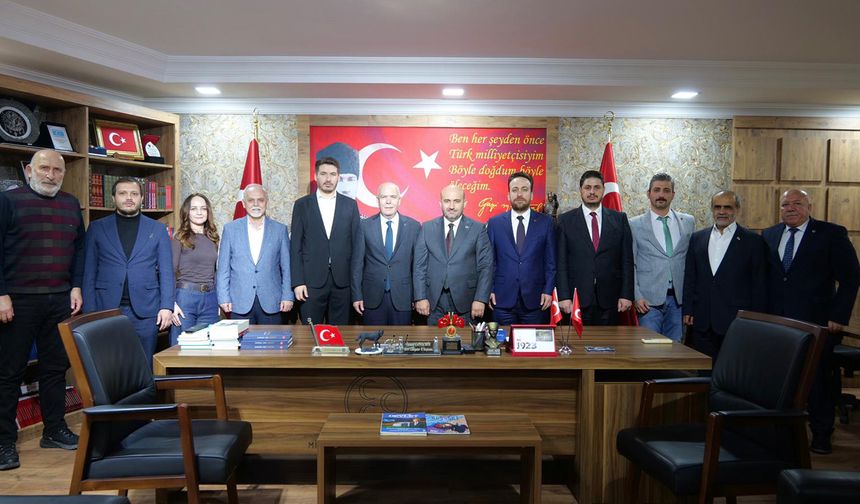 Cumhur İttifakı’ndan MHP Eskişehir İl Başkanlığı’na Ziyaret