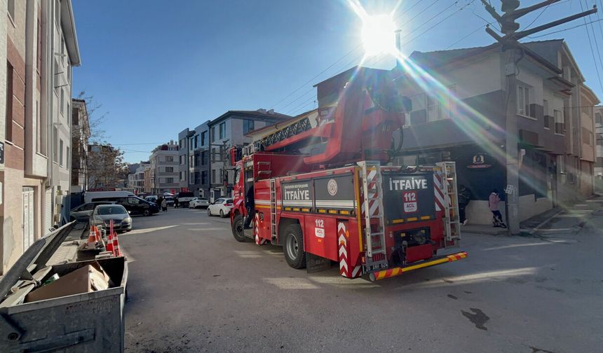 İtfaiye pazar nedeniyle yangına ulaşamıyordu
