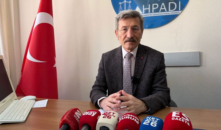 AHPADİ Başkanı Mehmet Ektaş’tan “Komisyon Raporu”na Sert Tepki