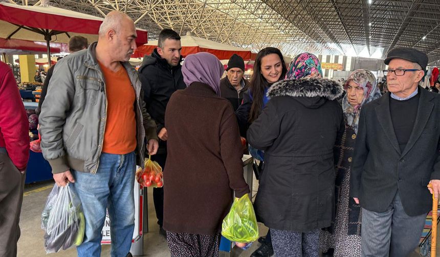 Odunpazarı Belediyesi’nden pazarlarda elektronik tartı denetimi