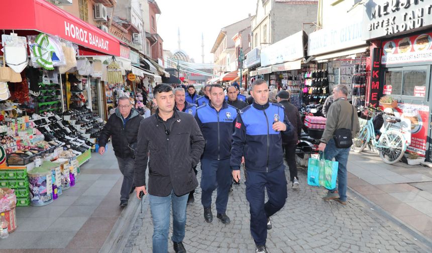 Odunpazarı’nda zabıta 7/24 sahada