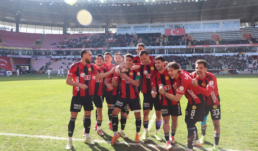 Eskişehirspor farka koştu