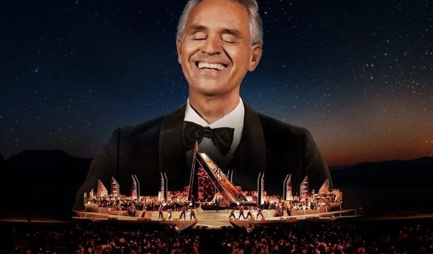 Andrea Bocelli’nin İstanbul Konserini Kaçırmayın, Biletlerinizi Hemen Alın