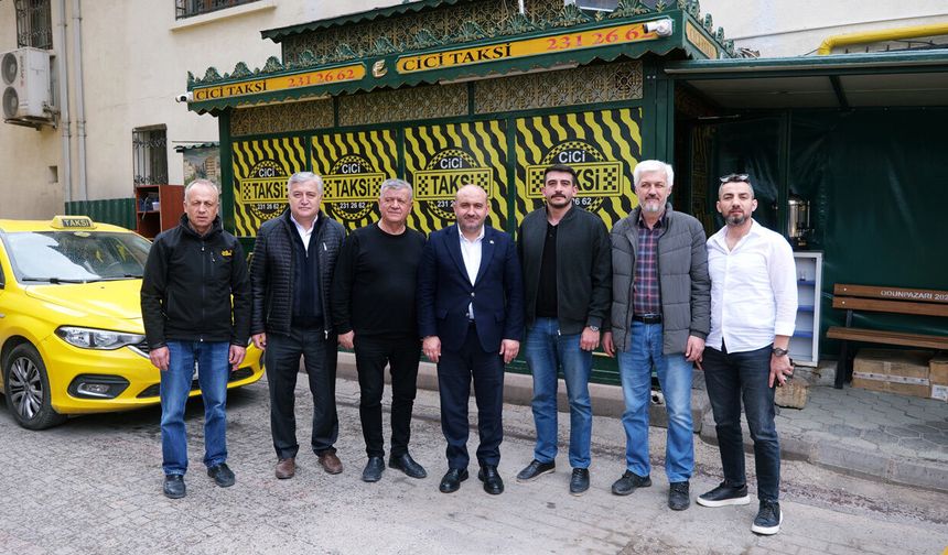 Başkan Albayrak’tan taksici esnafına ziyaret