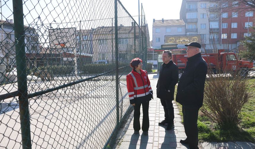 Başkan Kurt, 2026 Yılı Park, Yeşil Alan ve Spor Alanı Projelerini Yerinde İnceledi