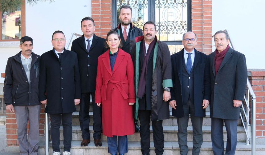 Belediye başkanına tehdit davasında ortak tepki