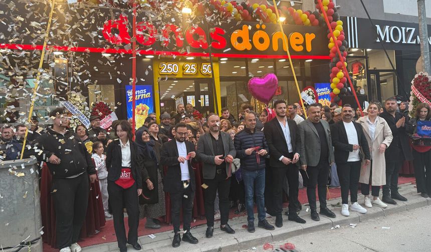 Donas 90. Şubesini Eskişehir Emek’te Açtı: Dev Zincirin Yeni Halkası