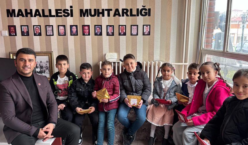 Eskişehir Kırka’da çocuklara bayram sürprizi