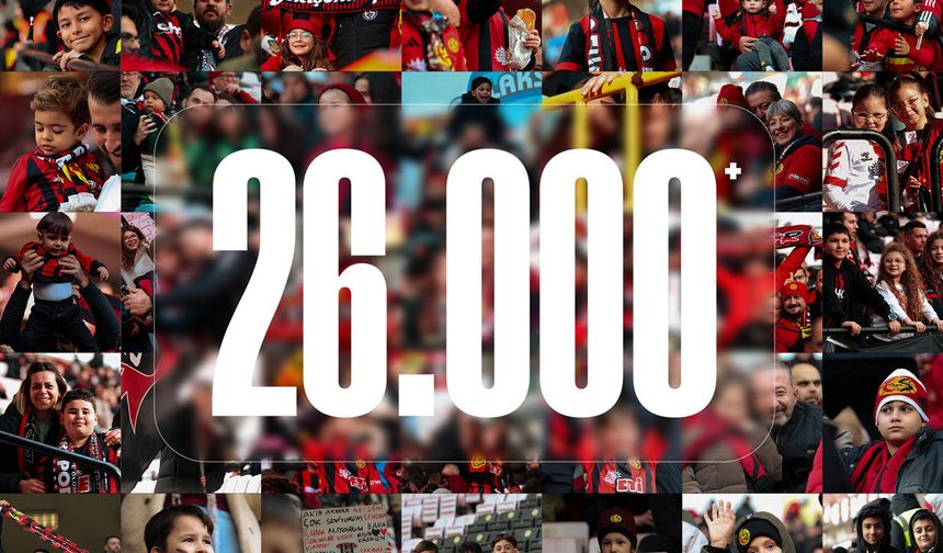 Eskişehirspor'da  26 Bin Çocuk Siyah-Kırmızıyla Buluştu