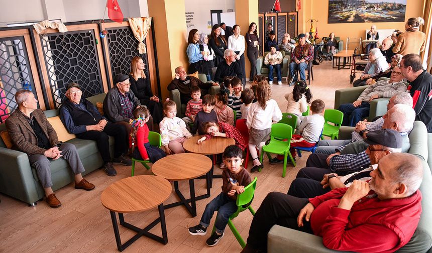 Miniklerden deneyimli vatandaşlara özel etkinlik